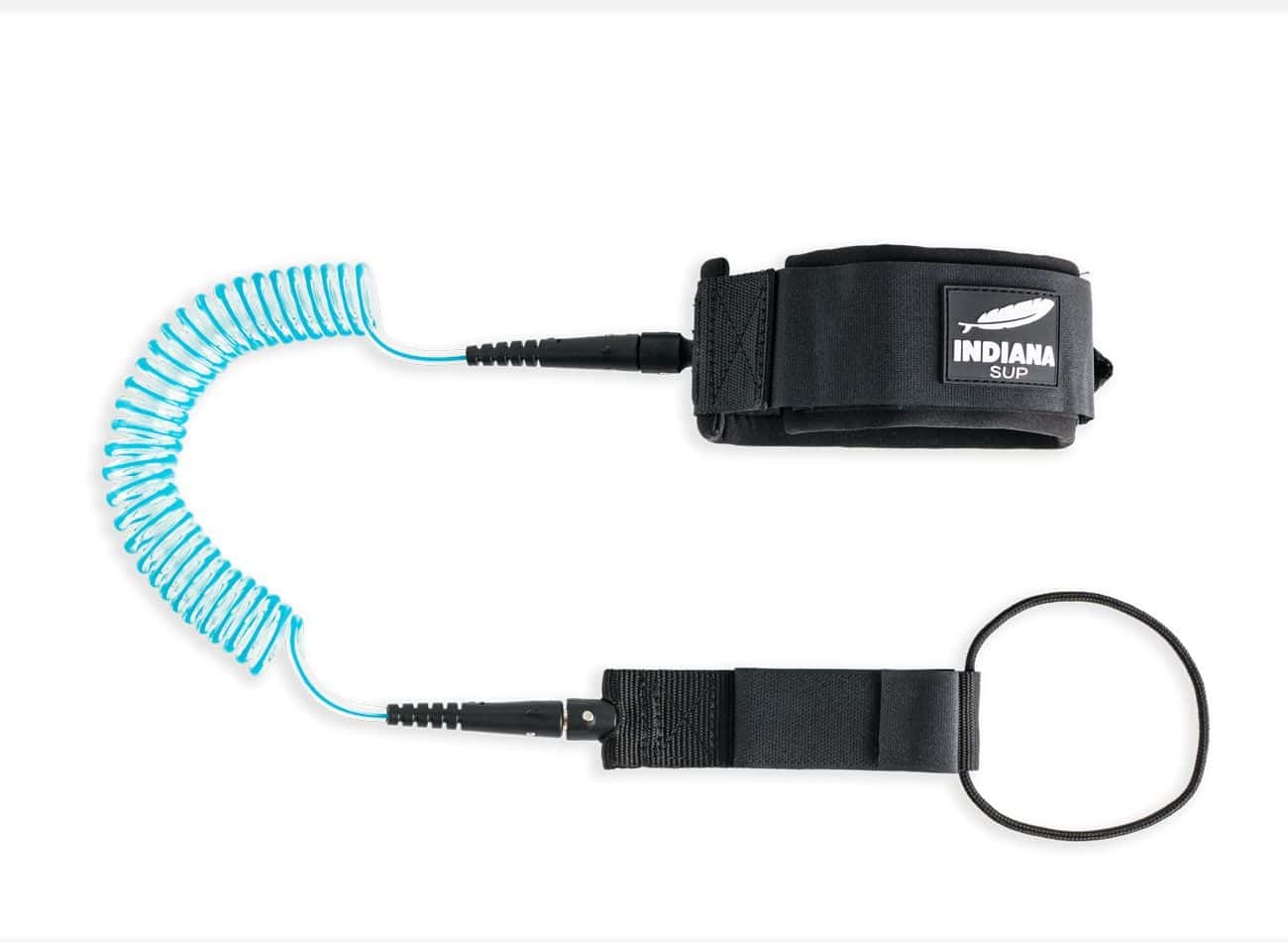 INDIANA Coil Leash SUP blue