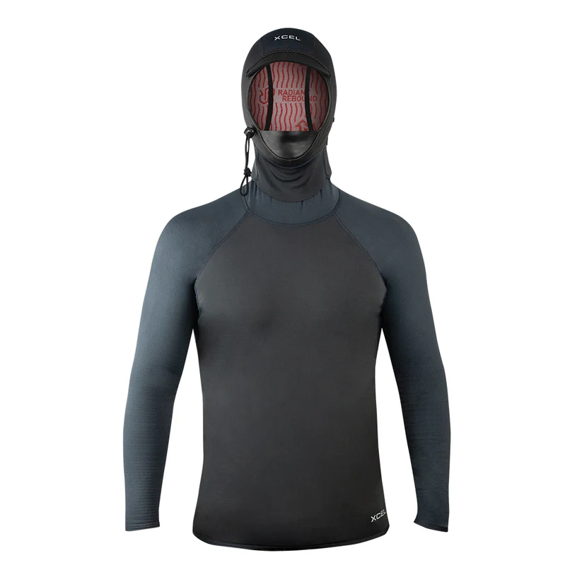 XCEL Men's Infinti 1mm Long Sleeve Top w/2mm Hood
